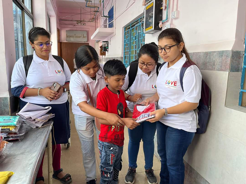 Clothes Distribution Cancer Affected Children