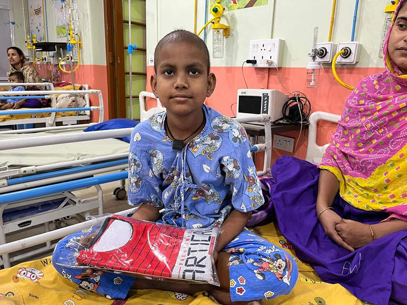 Clothes Distribution Cancer Affected Children