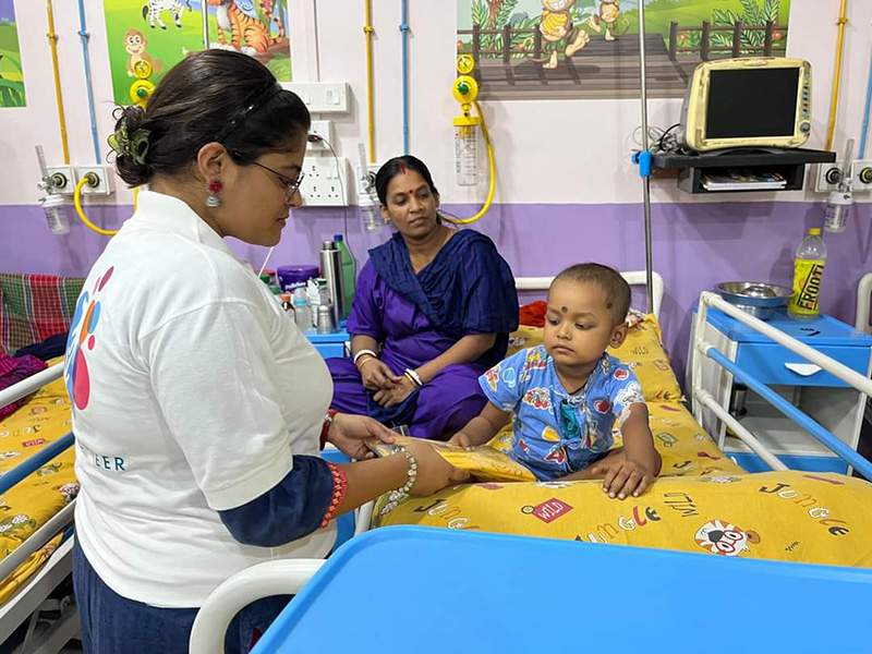 Clothes Distribution Cancer Affected Children