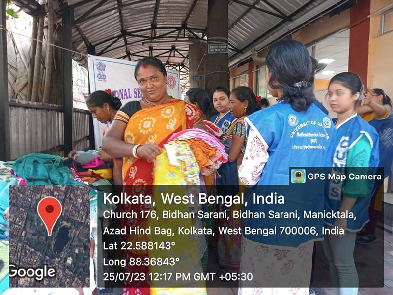 Old Clothes Distribution