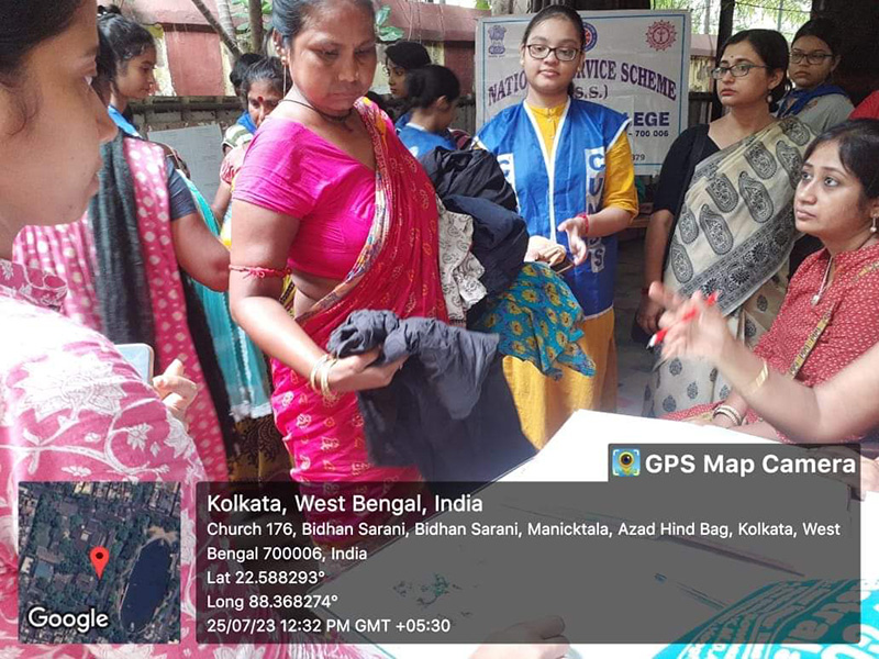 Old Clothes Distribution