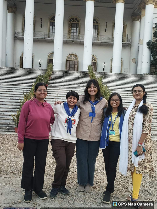 Volunteering at Raj Bhavan