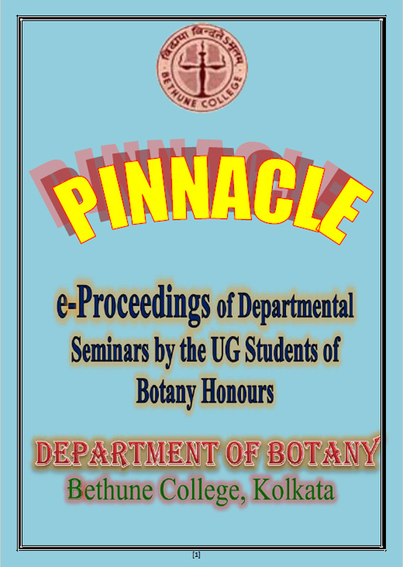 E-proceedings of Dept seminas by UG Students, 2022