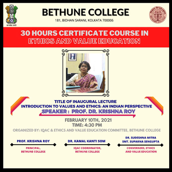 Ethics and Value Education